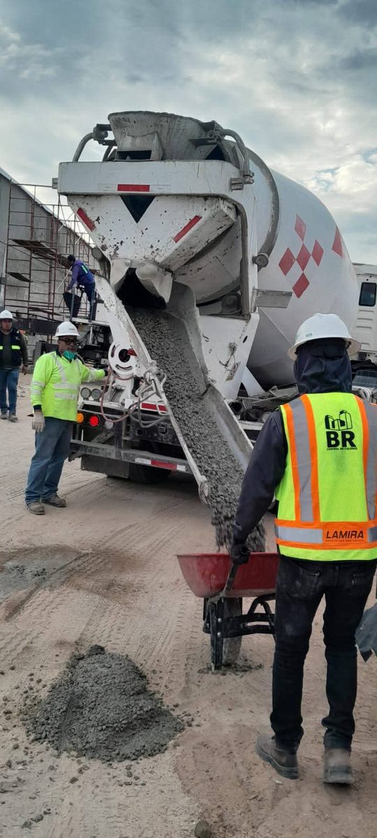 Muestreo de concreto hidráulico